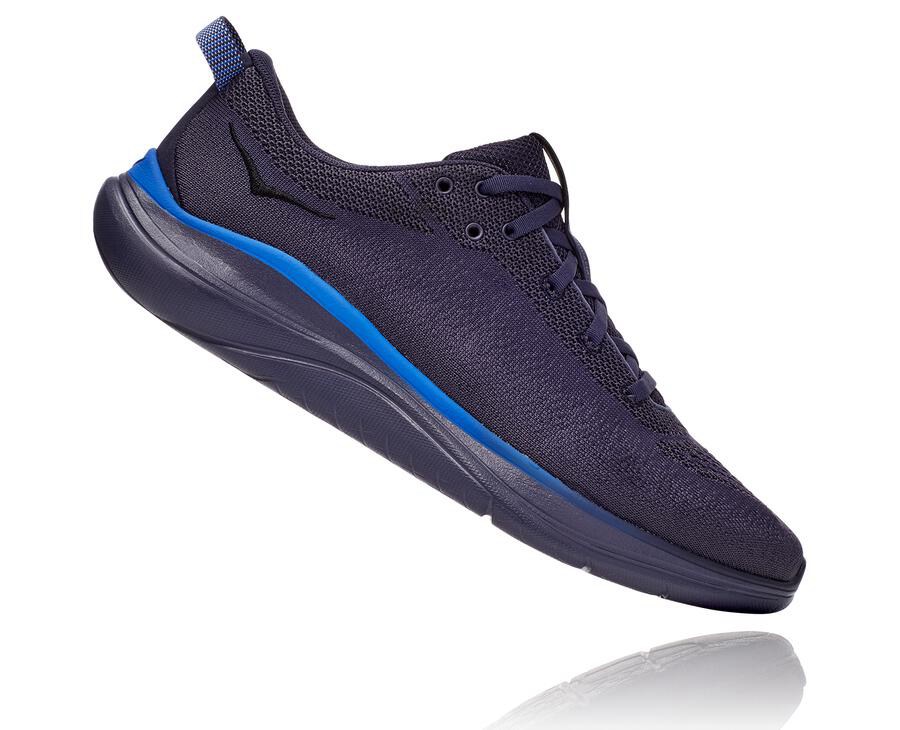 Hoka One One Løbesko Herre - Hupana Flow - Mørkeblå - 849025QJF